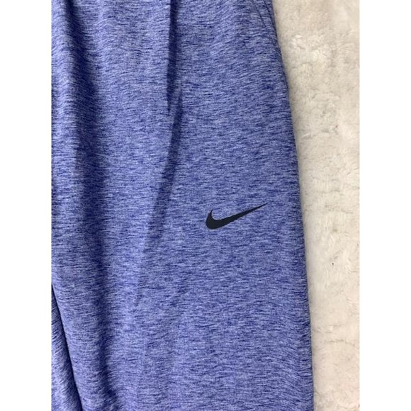 Nike Dri Fit Size S Mens Athletic Pants Joggers Sweatpants Blue Pockets - Picture 2 of 4